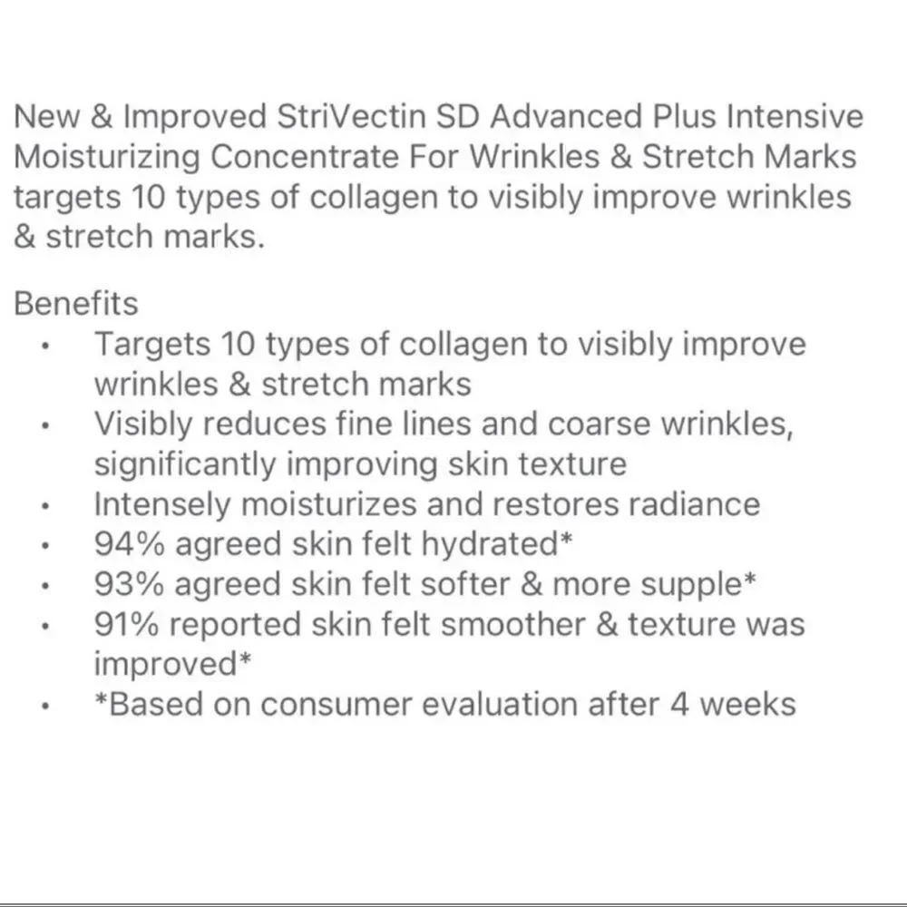 $15🌟 StriVectin Anti-Wrinkle SD Advanced Plus Intensive Moisturizing Cream
